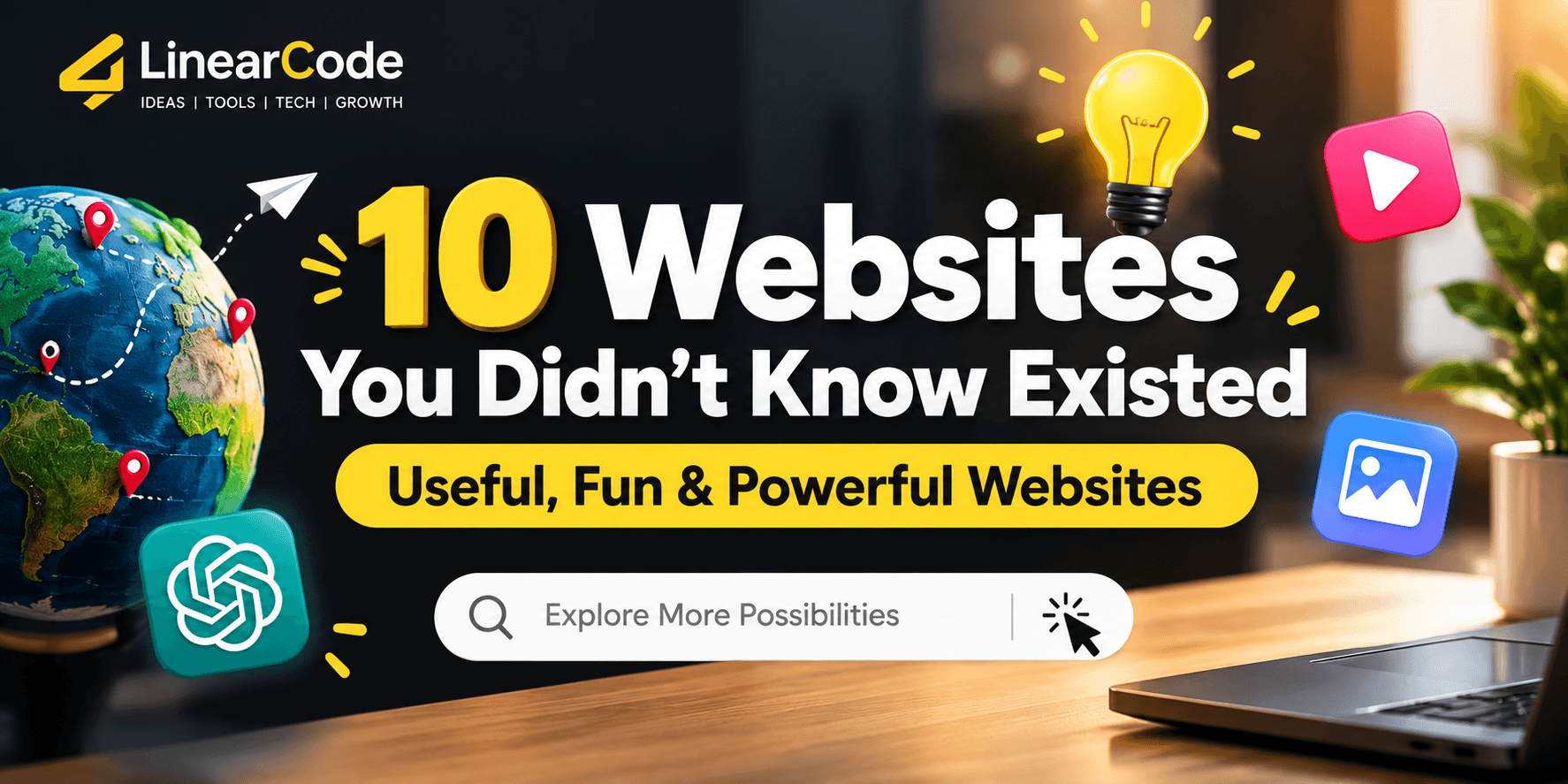 10 Websites You Didn’t Know Existed — Useful, Fun & Surprisingly Powerful