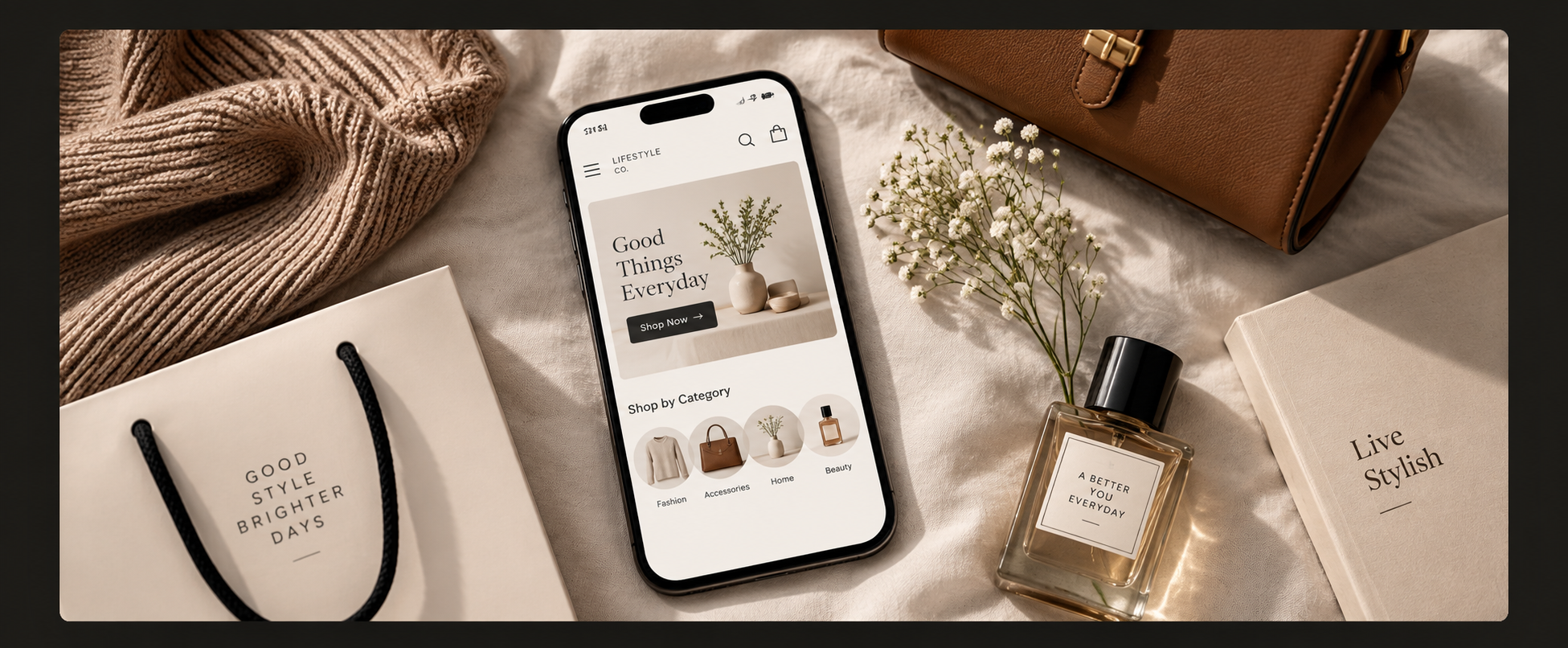 High-converting ecommerce platform for lifestyle brand