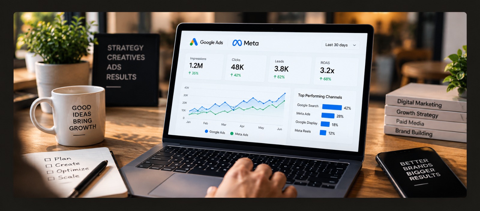 Performance marketing for growing SaaS brands